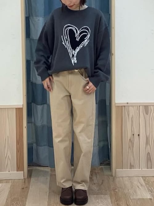 〈5色展開〉ストレッチクロップドデニムパンツ