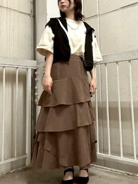 cepo公式さん（レディース・163cm）の秋コーディネート
