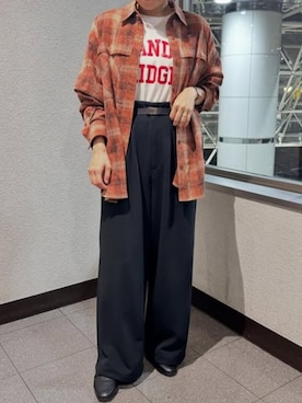 cepo公式さん（レディース・157cm）の秋コーディネート