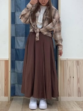 cepo公式さん（レディース・157cm）の秋コーディネート