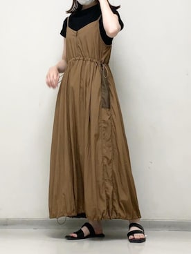 「cepo.」｜「アイテム（ワンピース/ドレス）」を使った、cepo公式さん（レディース・160cm）の夏コーディネート