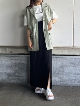 cepo公式さん（レディース・151cm）の夏コーディネート