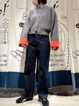 「cepo（セポ）のアイテム」を使った、cepo公式さん（レディース・163cm）の冬コーディネート