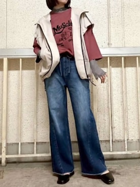 cepo公式さん（レディース・163cm）の秋コーディネート