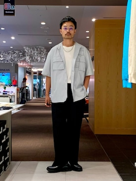 Hiro Kumazawaさん(メンズ・178cm)の夏コーディネート