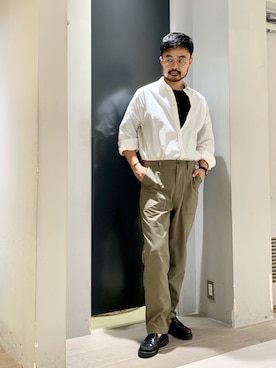 Hiro Kumazawaさん(メンズ・178cm)の夏コーディネート