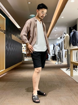 Hiro Kumazawaさん(メンズ・178cm)の夏コーディネート