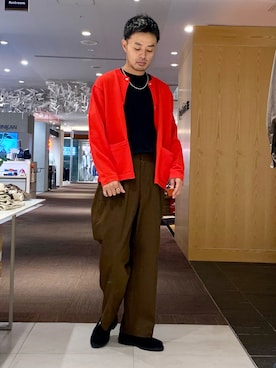Hiro Kumazawaさん(メンズ・178cm)の秋コーディネート