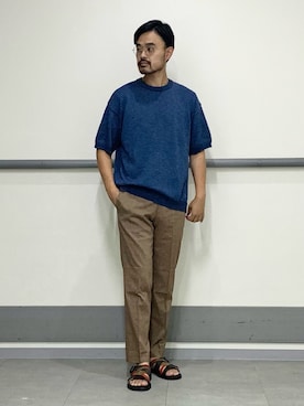 Hiro Kumazawaさん(メンズ・178cm)の夏コーディネート