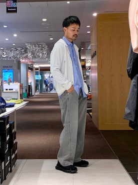 Hiro Kumazawaさん（メンズ・178cm）の春コーディネート