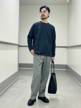 Hiro Kumazawaさん（メンズ・178cm）の冬コーディネート