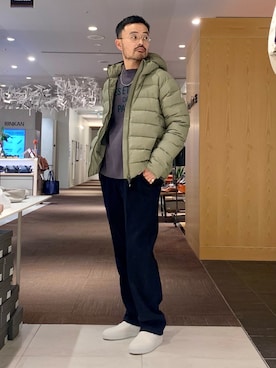 「アイテム（ジャケット/アウター）」を使った、Hiro Kumazawaさん（メンズ・178cm）の秋コーディネート