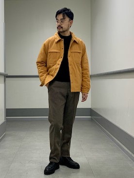Hiro Kumazawaさん（メンズ・178cm）の冬コーディネート