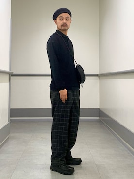 Hiro Kumazawaさん（メンズ・178cm）の冬コーディネート