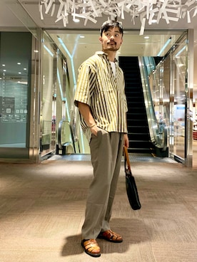 Hiro Kumazawaさん（メンズ・178cm）の夏コーディネート