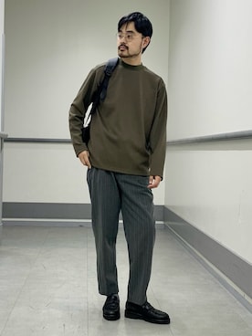 Hiro Kumazawaさん(メンズ・178cm)の冬コーディネート
