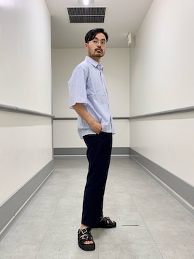 Hiro Kumazawaさん(メンズ・178cm)の夏コーディネート
