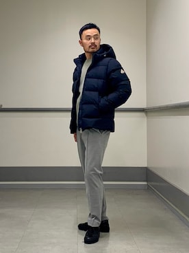 「アイテム（パンツ）」を使った、Hiro Kumazawaさん（メンズ・178cm）の秋コーディネート