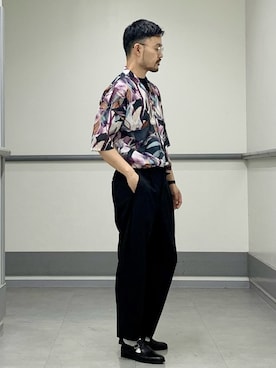Hiro Kumazawaさん(メンズ・178cm)の夏コーディネート