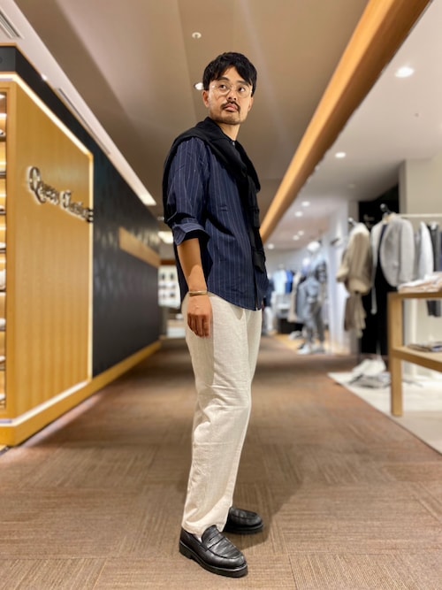 セール】【尾州】2タック バックミックス デニム（デニムパンツ