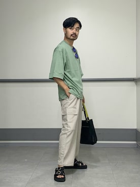 Hiro Kumazawaさん（メンズ・178cm）の夏コーディネート