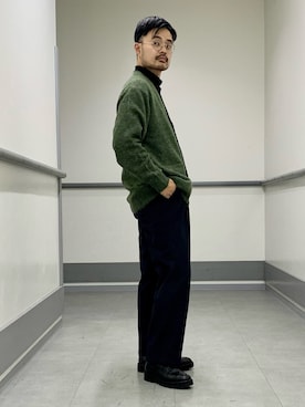 Hiro Kumazawaさん(メンズ・178cm)の冬コーディネート