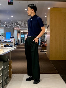 「ABAHOUSE（アバハウス）のアイテム」を使った、Hiro Kumazawaさん（メンズ・178cm）の夏コーディネート
