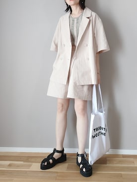 ｐａｎａさん（レディース・162cm）の春コーディネート