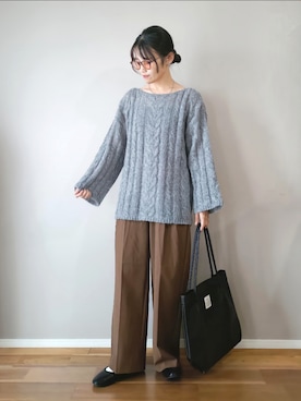 「アイテム（バレエシューズ）」を使った、ｐａｎａさん（レディース・162cm）の夏コーディネート