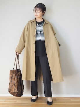 「byあしながおじさん」｜「アイテム（ジャケット/アウター）」を使った、ｐａｎａさん（レディース・162cm）の秋コーディネート