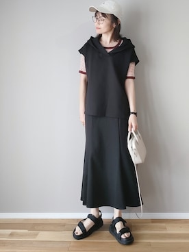 「byあしながおじさん」｜ｐａｎａさん（レディース・162cm）の春コーディネート