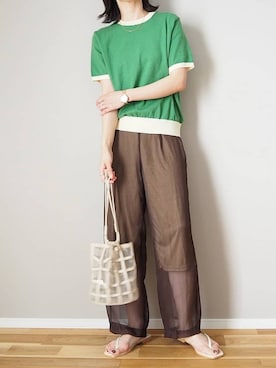 ｐａｎａさん（レディース・162cm）の夏コーディネート