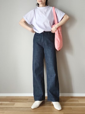 「feepur（フェピュール）のアイテム（バッグ）」を使った、ｐａｎａさん（レディース・162cm）の春コーディネート
