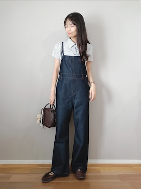 「BONLECILL（ボンルシール）のアイテム」を使った、ｐａｎａさん（レディース・162cm）の春コーディネート