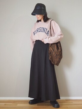 「夢展望（ユメテンボウ）のアイテム（アクセサリー）」を使った、ｐａｎａさん（レディース・162cm）の秋コーディネート