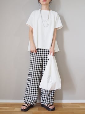 ｐａｎａさん（レディース・162cm）の夏コーディネート