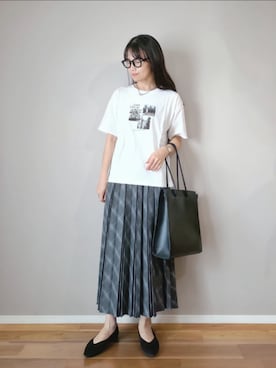 「notch.（ノッチ）のアイテム」を使った、ｐａｎａさん（レディース・162cm）の夏コーディネート
