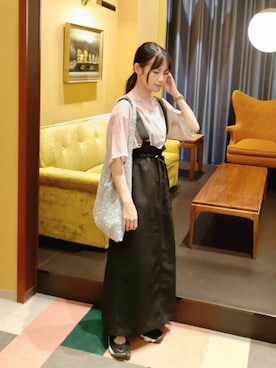 「アイテム（腕時計）」を使った、ｐａｎａさん（レディース・162cm）の夏コーディネート