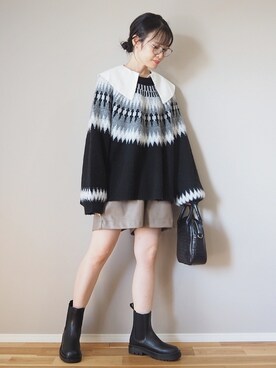 「Jayro（ジャイロ）のアイテム」を使った、ｐａｎａさん（レディース・162cm）の秋コーディネート