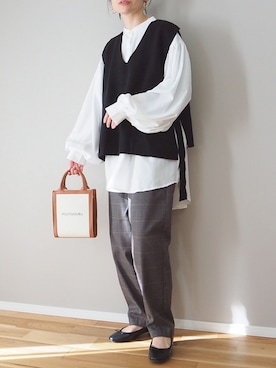 「byあしながおじさん」｜「アイテム（アクセサリー）」を使った、ｐａｎａさん（レディース・162cm）の冬コーディネート