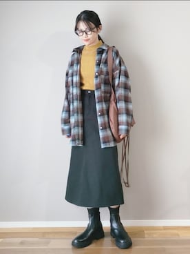 「tiptop（ティップトップ）のアイテム（シューズ）」を使った、ｐａｎａさん（レディース・162cm）の秋コーディネート
