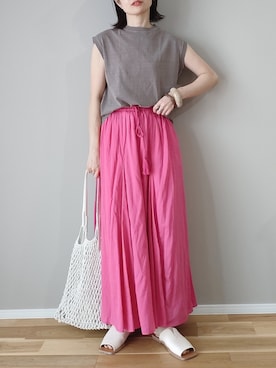 ｐａｎａさん（レディース・162cm）の夏コーディネート