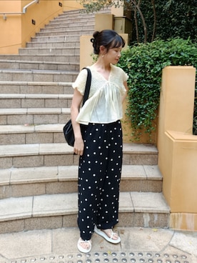 「ikka（イッカ）のアイテム」を使った、ｐａｎａさん（レディース・162cm）の夏コーディネート
