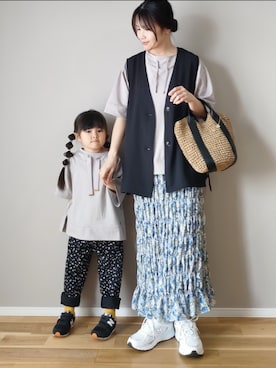 「apres les cours（アプレレクール）のアイテム」を使った、ｐａｎａさん（骨格ストレート・レディース・162cm）の春コーディネート