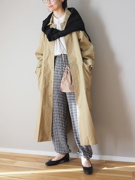 「byあしながおじさん」｜「アイテム（ジャケット/アウター）」を使った、ｐａｎａさん（レディース・162cm）の冬コーディネート