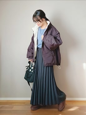 「ikka（イッカ）のアイテム」を使った、ｐａｎａさん（レディース・162cm）の冬コーディネート