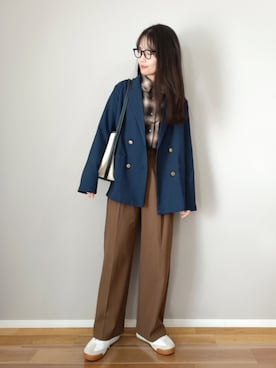 「Aunely（オーネリー）のアイテム」を使った、ｐａｎａさん（レディース・162cm）の春コーディネート