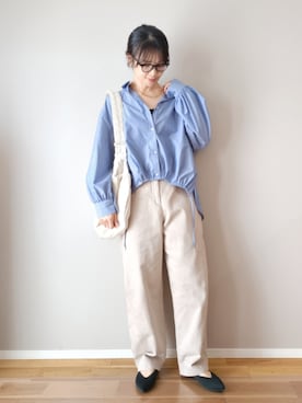 「PLST（プラステ）のアイテム」を使った、ｐａｎａさん（レディース・162cm）の春コーディネート