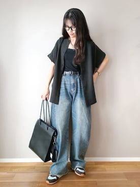 「notch.（ノッチ）のアイテム」を使った、ｐａｎａさん（レディース・162cm）の春コーディネート