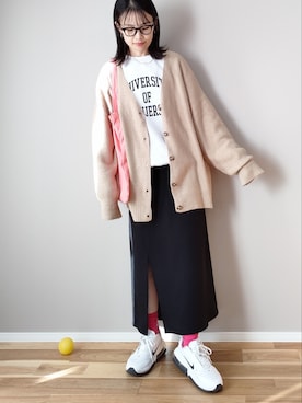 「feepur（フェピュール）のアイテム（バッグ）」を使った、ｐａｎａさん（レディース・162cm）の冬コーディネート